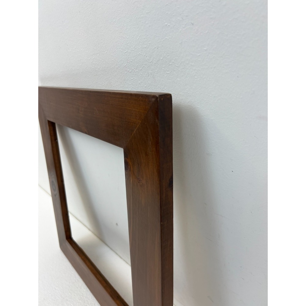 Vintage Wood Picture Frame Display Wall Decor SOLID PINE Rustic Fits 11" x 11" - Picture 6 of 11